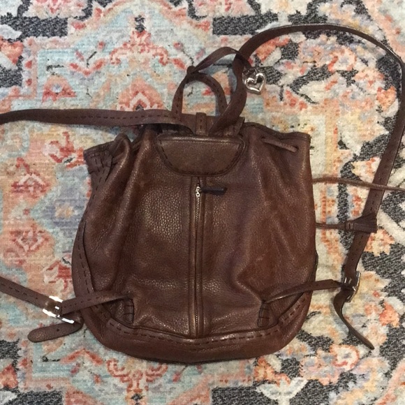 Brighton leather backpack purse - Picture 3 of 9